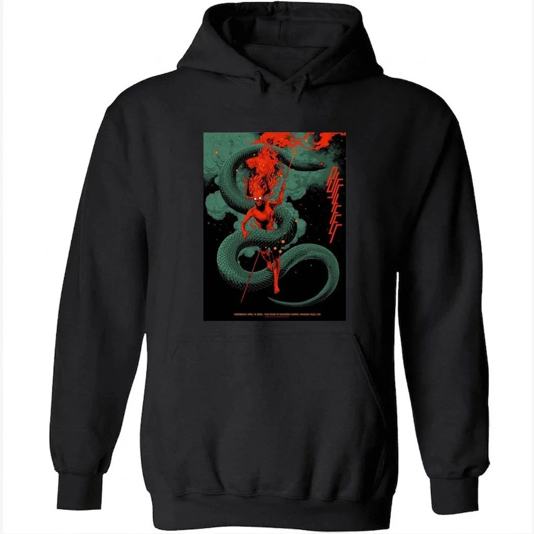 Puscifer Niagara Falls Ontario Canada 2026 Gig Poster At OLG Stage At Fallsview Casino On April 15 2026 Shirt
