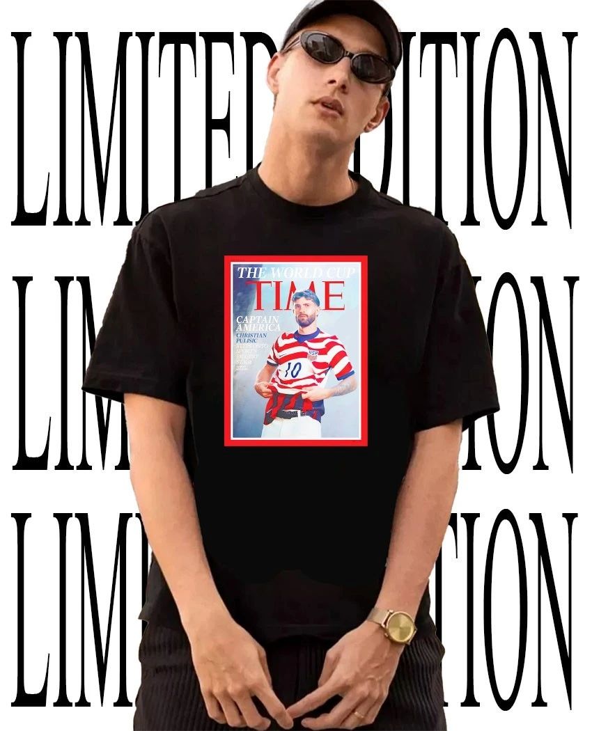 Captain America Christian Pulisic The World Cup Time shirt