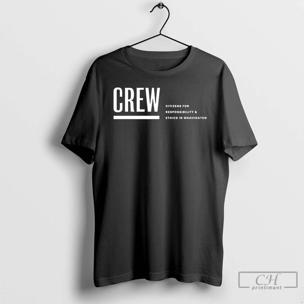 Classic Crew Logo Citizens For Responsibility And Ethics In Washington T Shirts