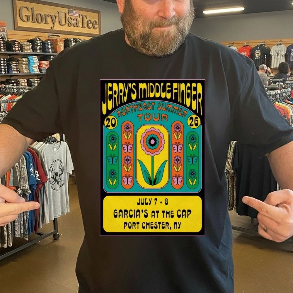 Jerry’s Middle Finger The Capitol Theatre in Port Chester NY July 7-8 2026 Poster Shirt