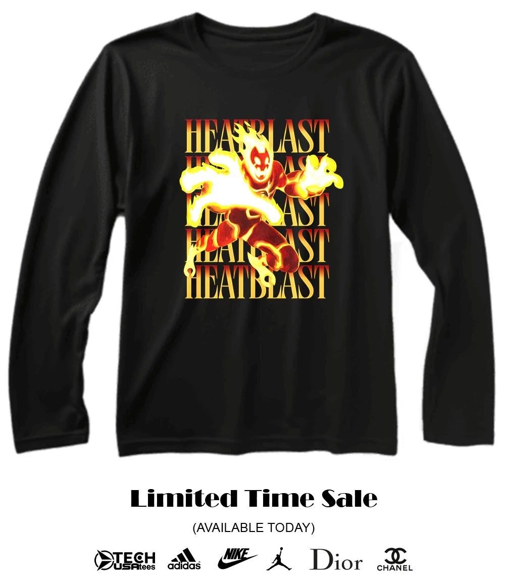 Heatblast Ben 10 repeat shirt