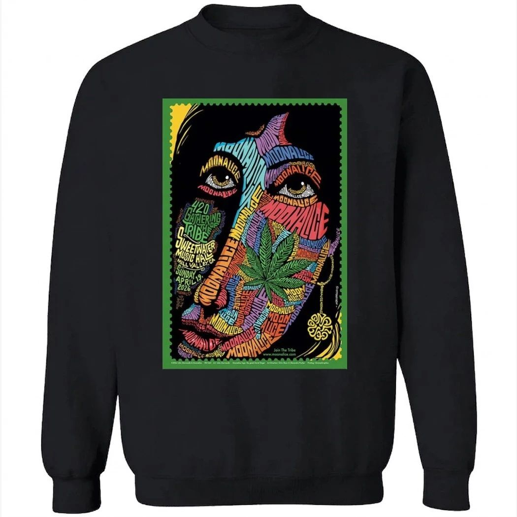 Moonalice Apr 19 2026 Sweetwater Music HallSweetwater Music Hall Mill Valley CAMill Valley CA Tour Shirt