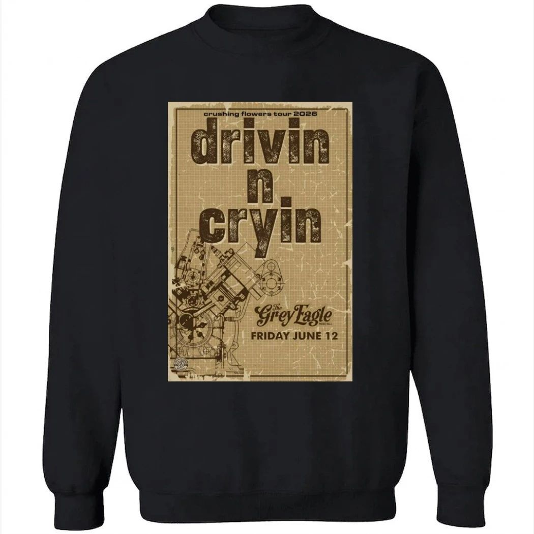 Drivin N Cryin June 12 2026 In Asheville NC Poster Shirt