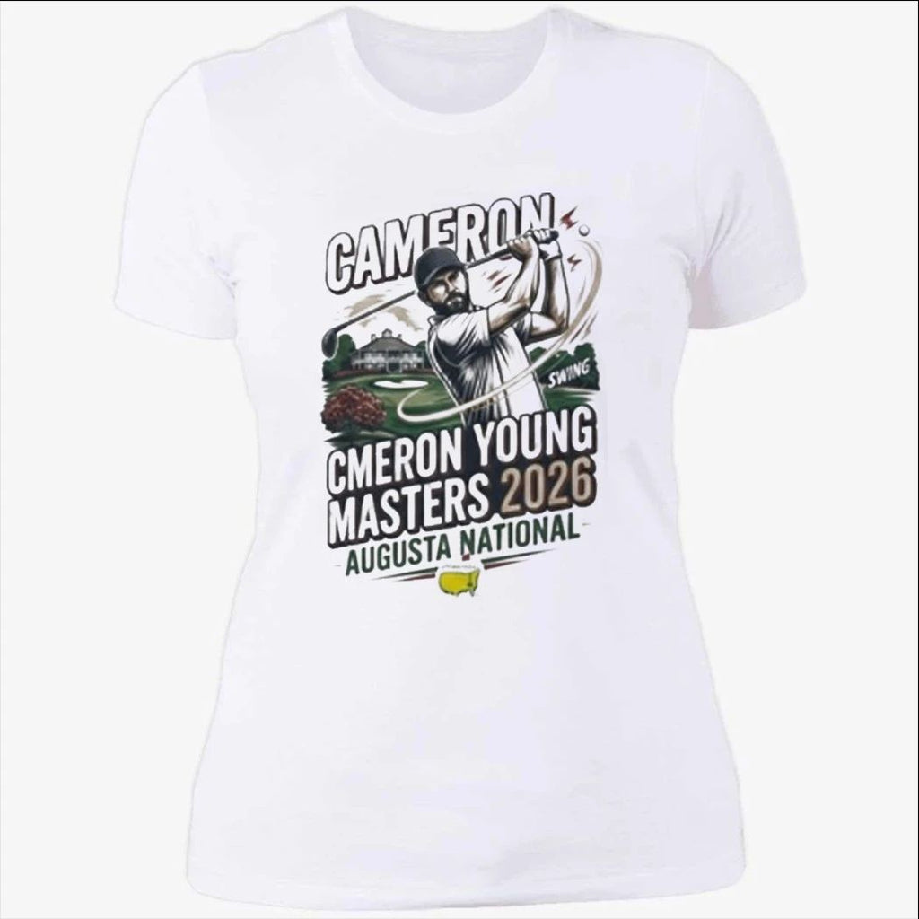 Masters 2026 Cameron Young Augusta National Shirt