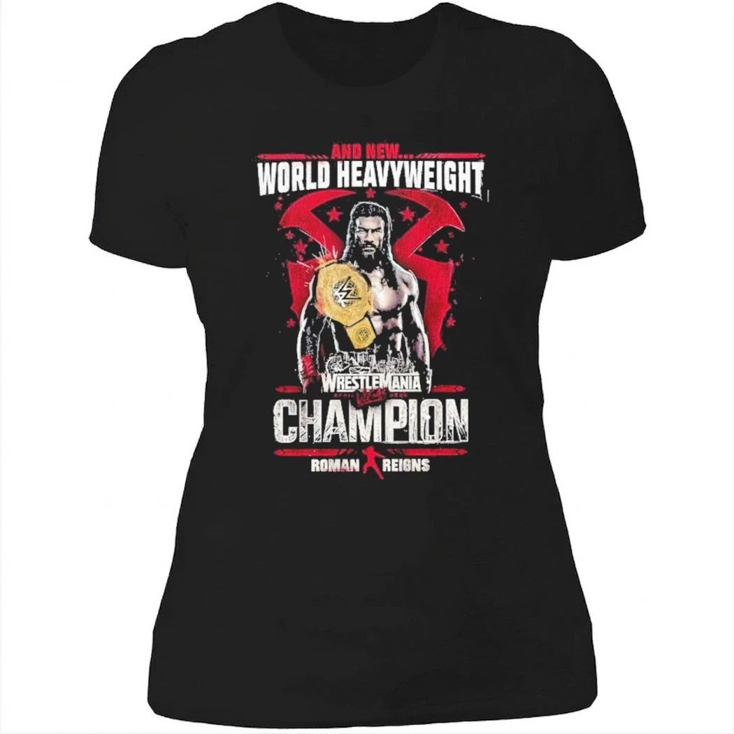Roman Reigns NEW World Heavyweight Champion WrestleMania 42 Las Vegas 2026 Winner Shirt