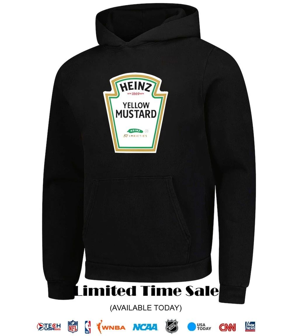 Heinz Yellow Mustard Ketchup funny shirt