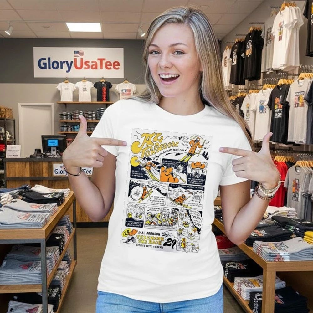 AL Johnson Telemark Race In Crested Butte, CO On March 29 2026 Poster Shirt