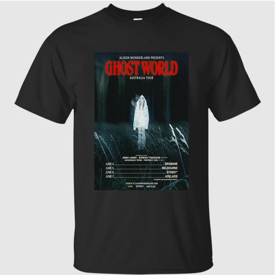 Alison Wonderland Ghost World Australia Tour 2026 Shirt