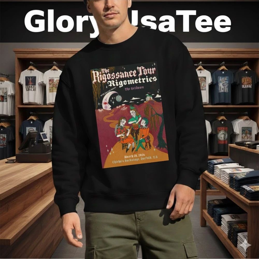 Rigometrics Chicho’s Pizza Backstage In Norfolk VA Mar 28 2026 Poster Shirt