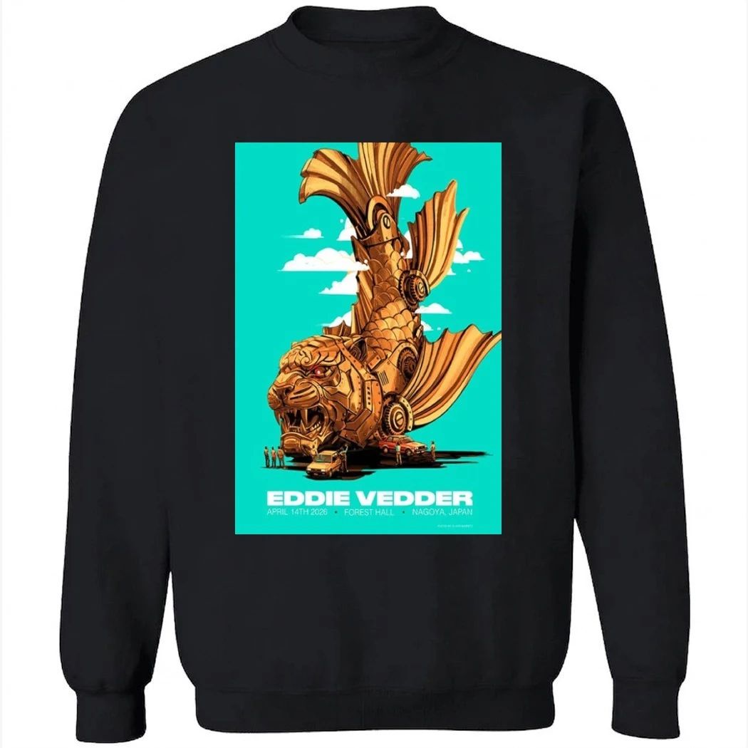 Eddie Vedder April 14 2026 Niterra Village Hall in Nagoya Poster Shirt