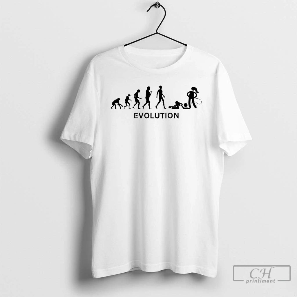 Classic Evolution Of Human T Shirts