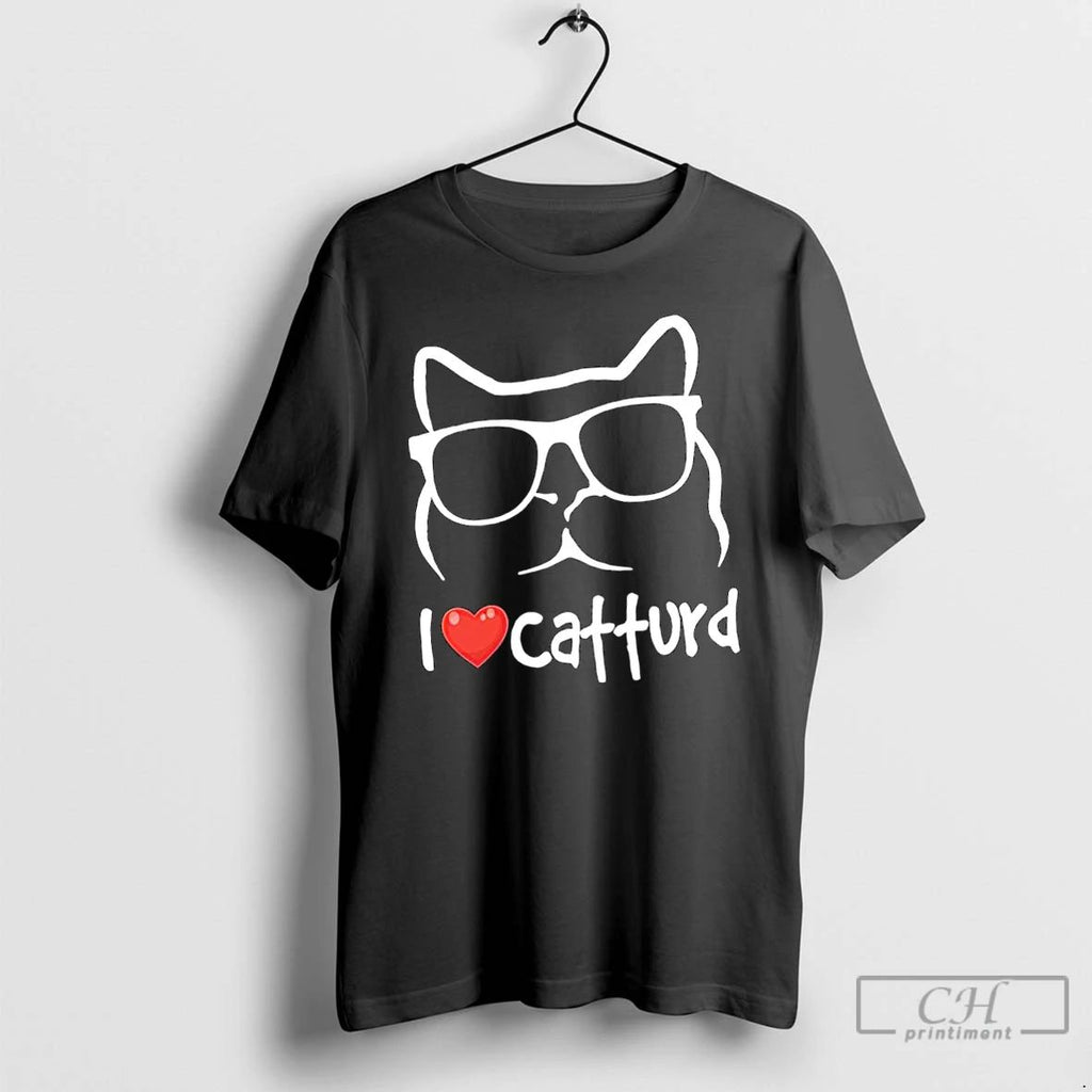 Classic Cat I Love Catturd T Shirts