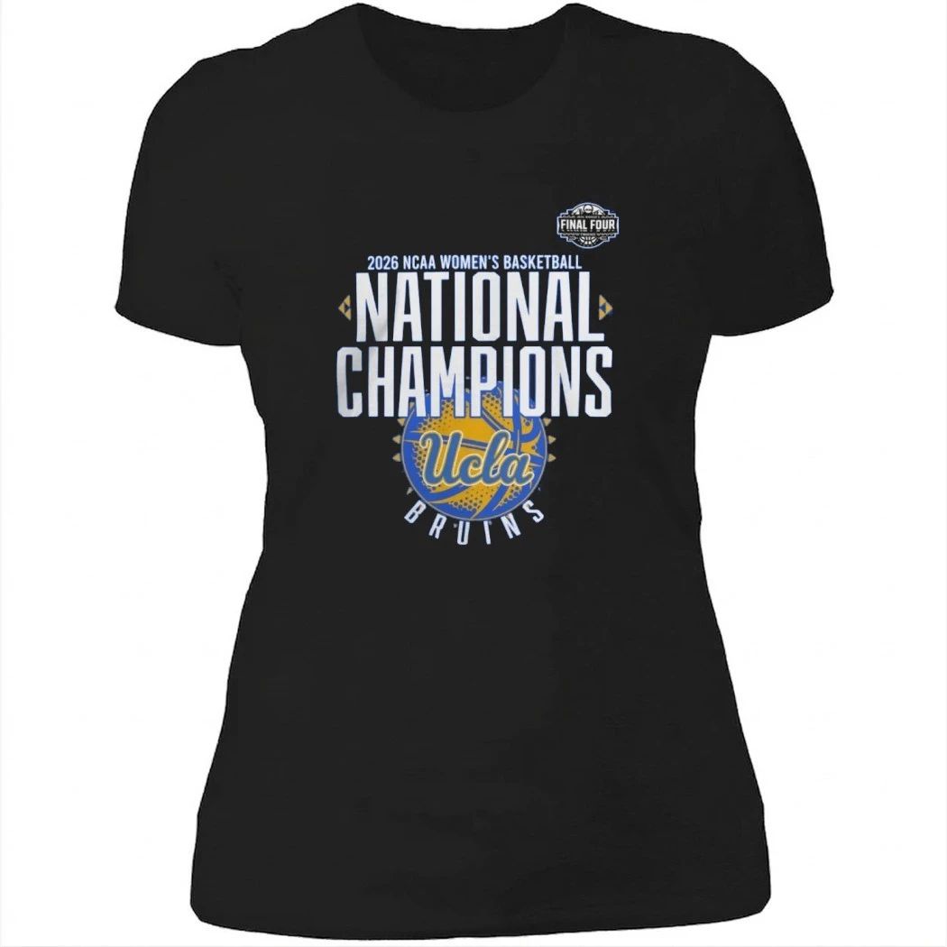UCLA Bruins 2026 NCAA Women’s Basketball National Champions Locker Room T-Shirt