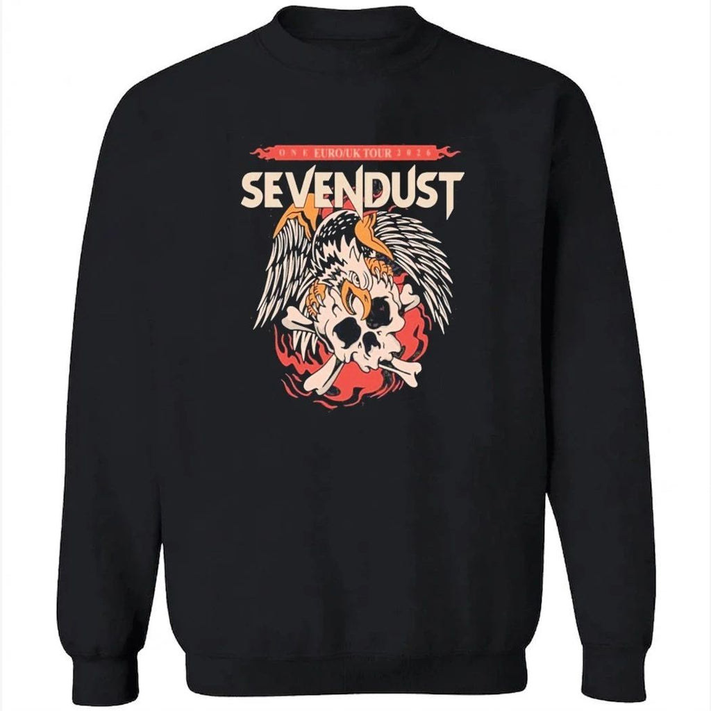 Sevendust One Euro & UK 2026 Tour Shirt