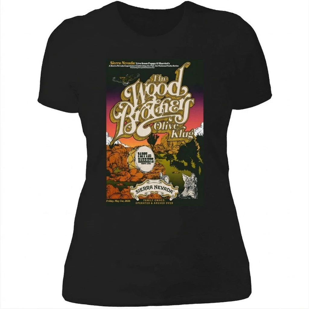 The Wood Brothers May 1 2026 Pioneertown CA Poster Shirt