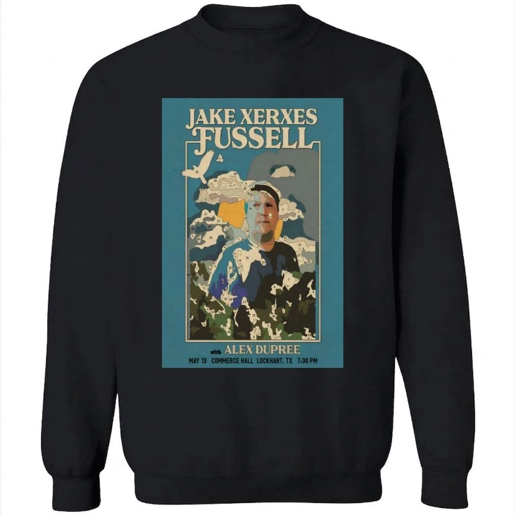 Jake Xerxes Fussell At Commerce Hall On May 13 2026 Poster Shirt