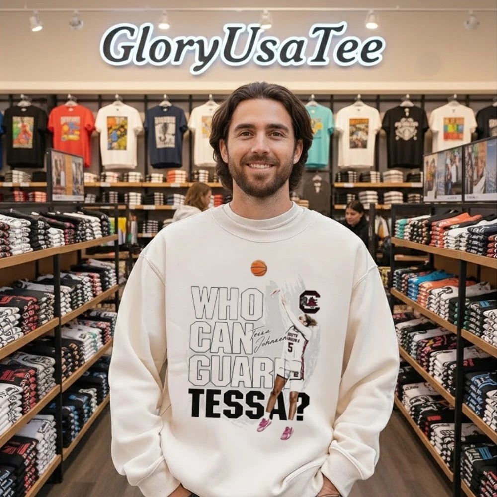Back Chloe Kitts Wearing Who Can Guard Tessa Shirt