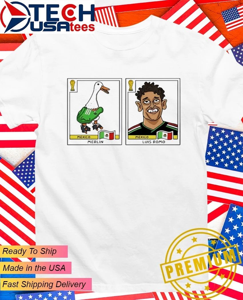 Merlin and Luis Romo Mexico National Team World Cup Soccer 2026 shirt