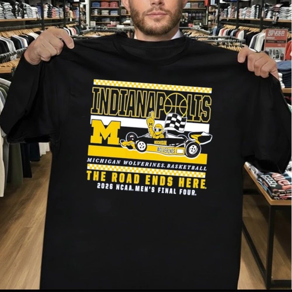 Michigan Wolverines 2026 NCAA Final Four Bound On The Road Again Shirt