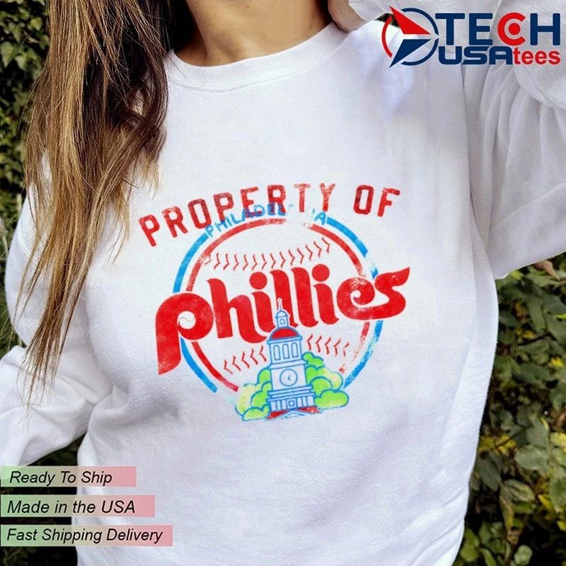 Property of Philadelphia Phillies Cooperstown shirt