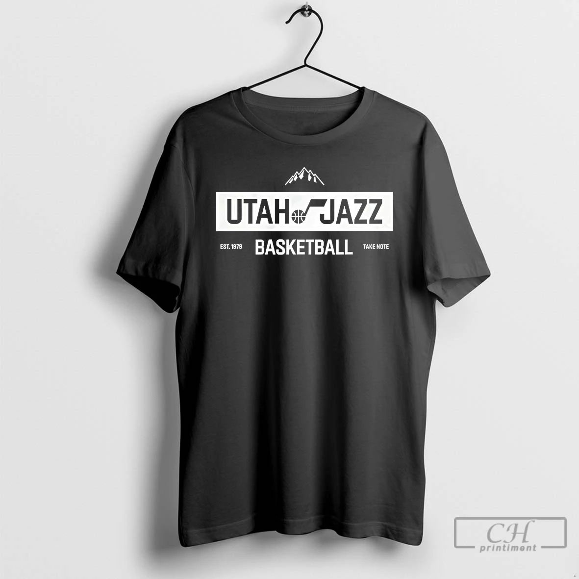 Classic Utah Jazz Basketball Take Note Est 1979