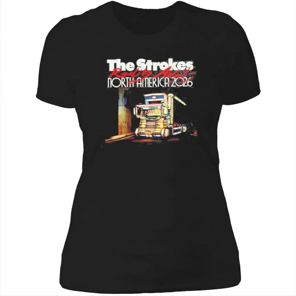 The Strokes Reality Awaits North America 2026 Tour Shirt
