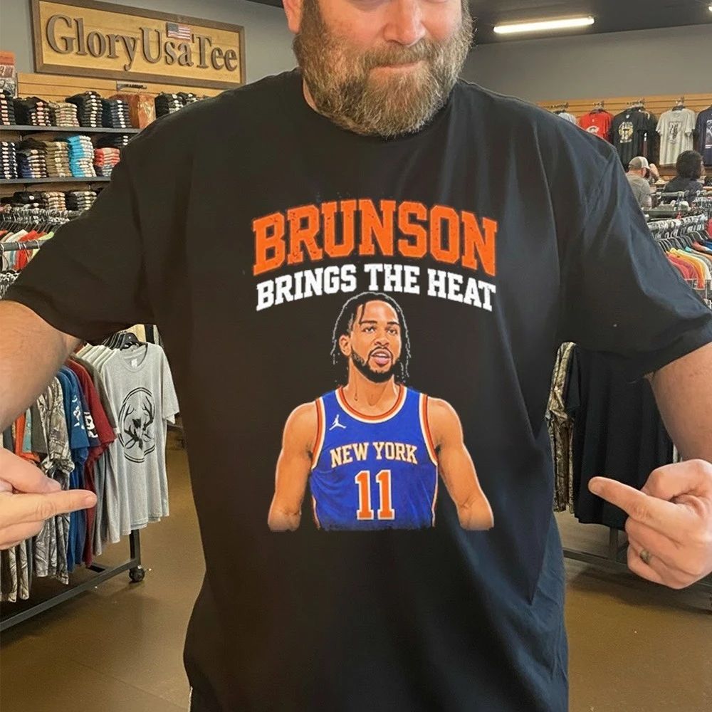 Jalen Brunson 11 Knicks Brings the Heat Vintage Fan Shirt