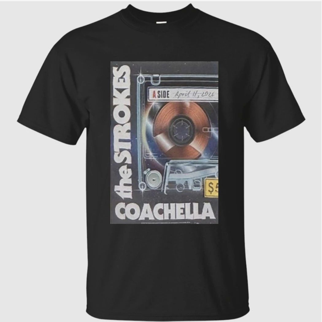 The Strokes Coachella A Side April 11 2026 Shirt