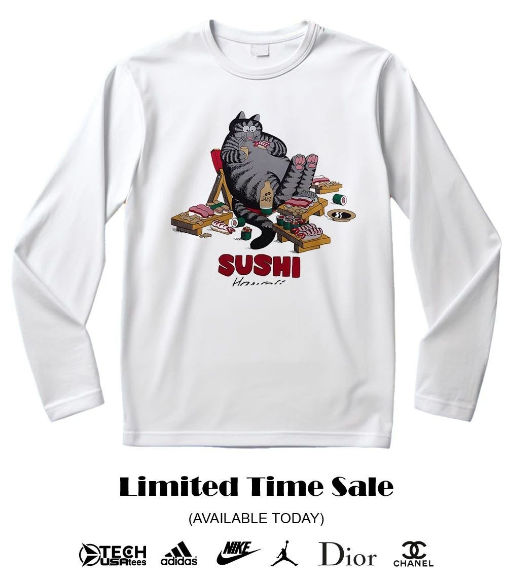 Sushi Hawaii Cat shirt