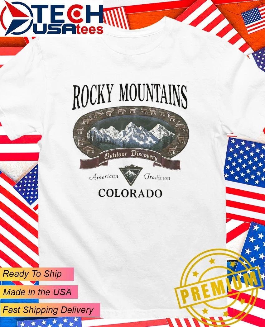 Rocky Mountains Colorado American Tradition shirt