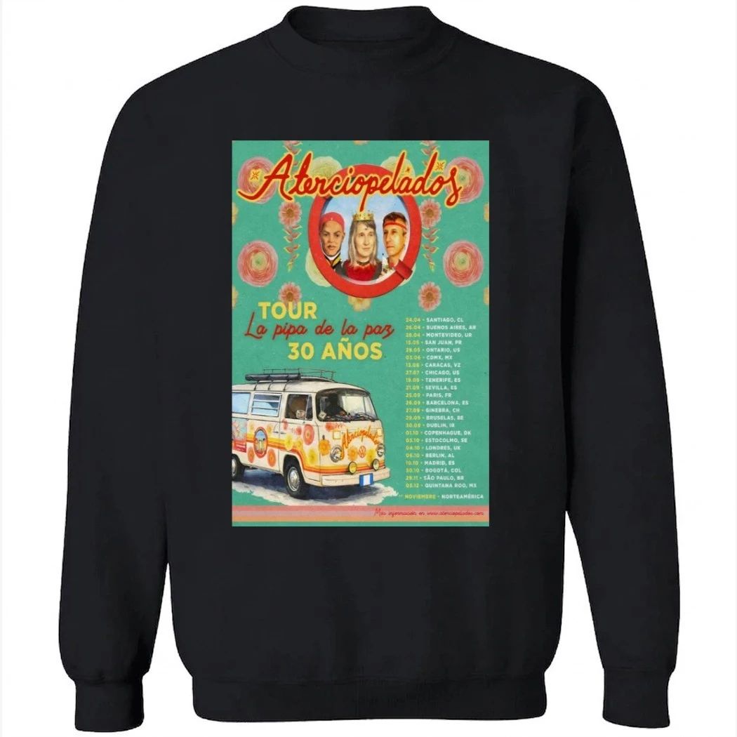 Aterciopelados 2026 Tour La Pipa De La Paz Poster Shirt