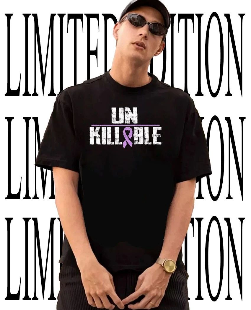 Unkillable awareness cancer shirt