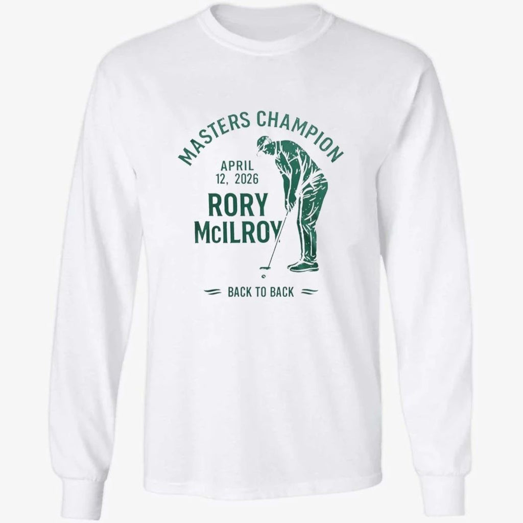Rory McIlroy Back to Back Masters Golf Shirt