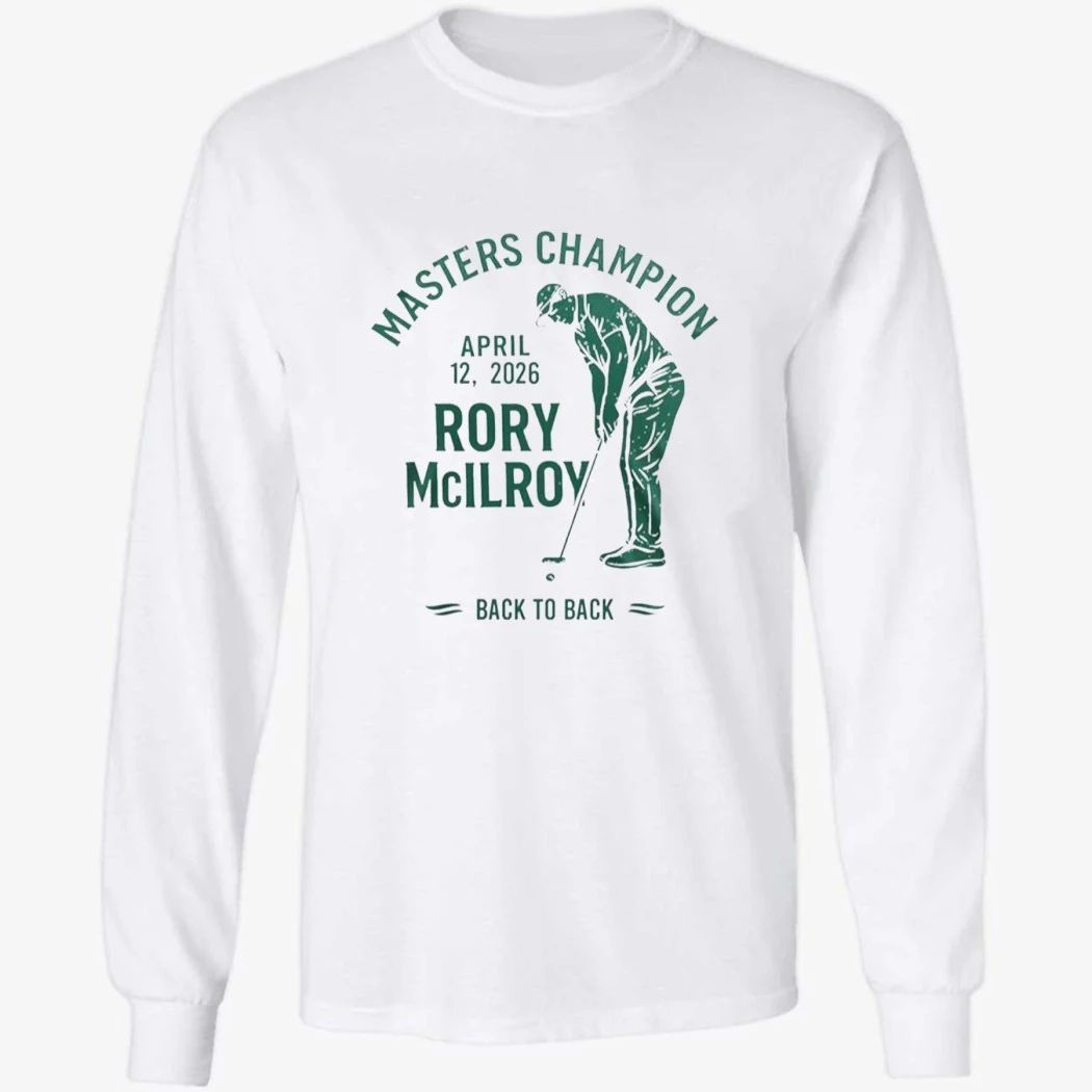 Rory McIlroy Back to Back Masters Golf Shirt