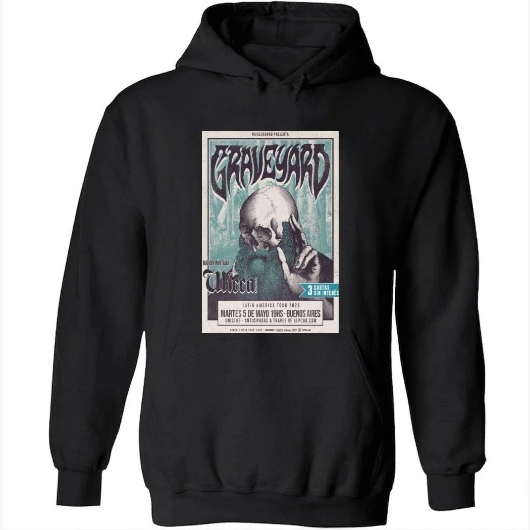 Graveyard Buenos Aires Martes 5 de Mayo 19hs 2026 Poster Shirt