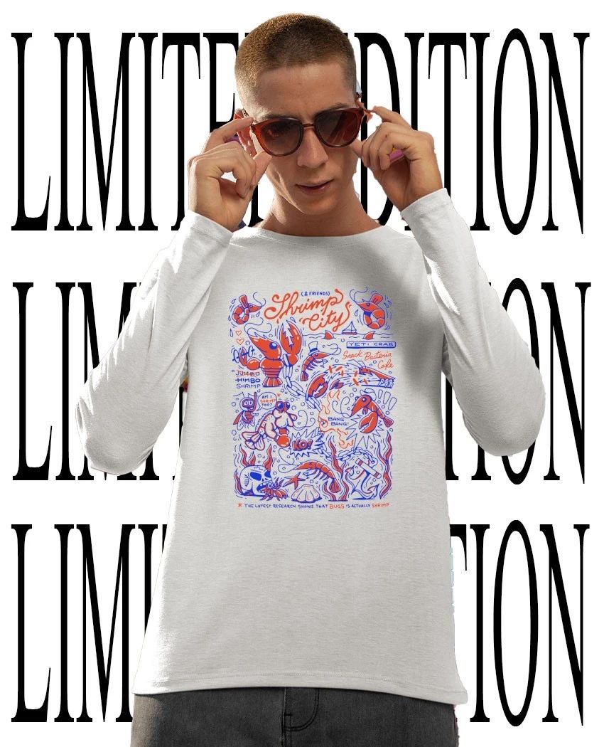 The latest research shows that bugs is actually shrimp shirt
