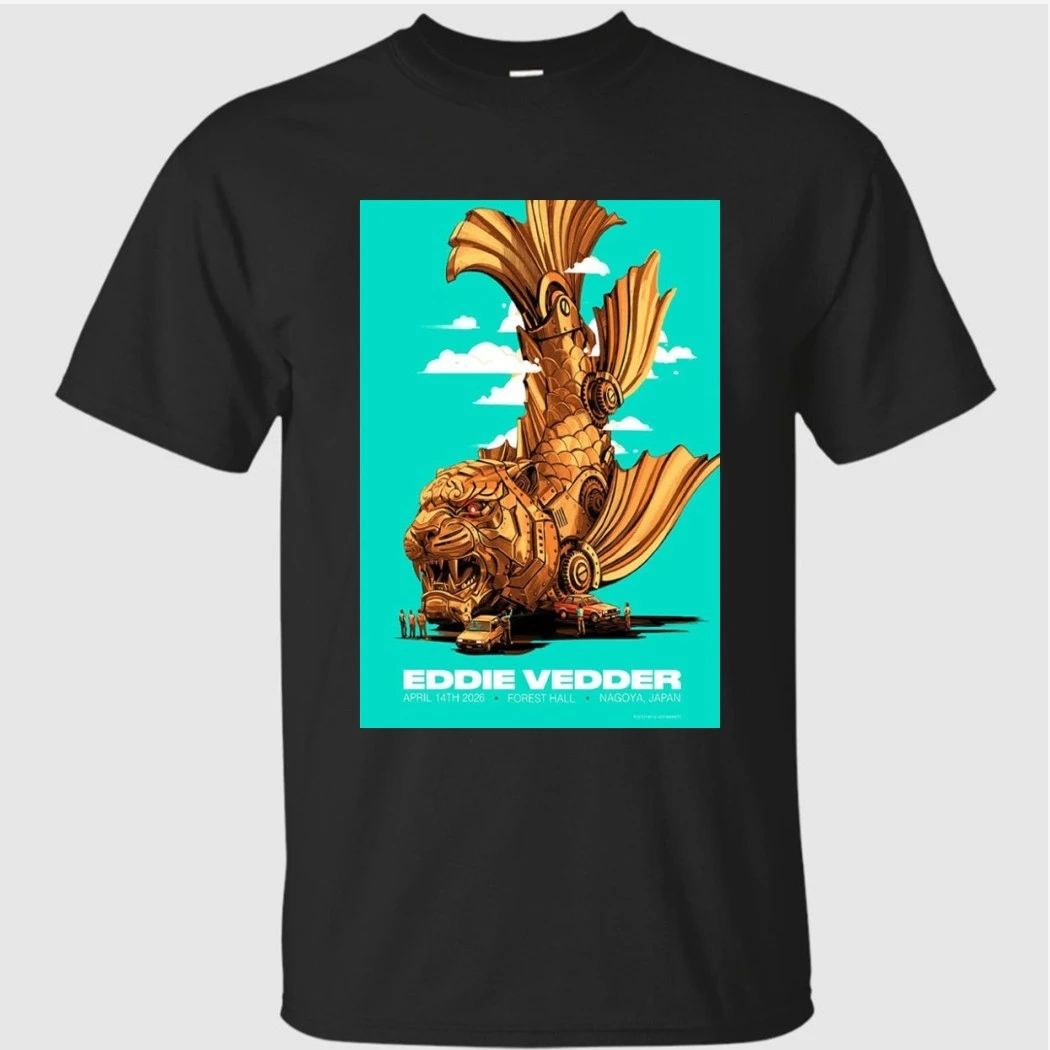 Eddie Vedder April 14 2026 Niterra Village Hall in Nagoya Poster Shirt
