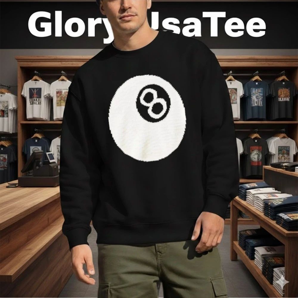 Howie Mandel Wearing 8 Ball Sweater Shirt