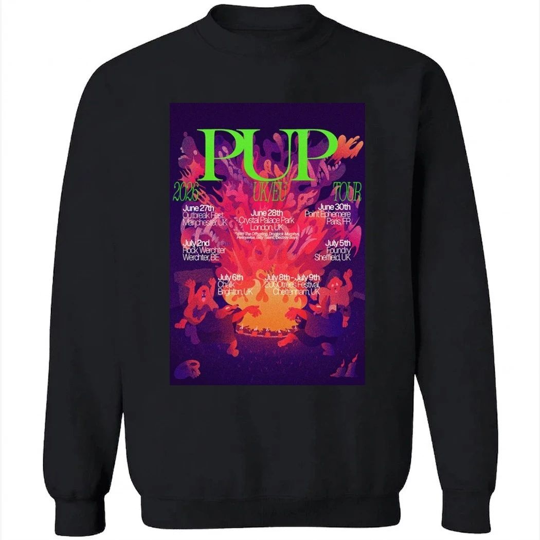 Pup Tour 2026 Poster Shirt