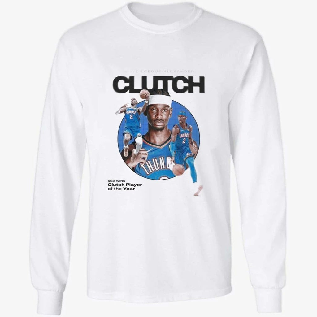 Shai Gilgeous Alexander SGA Clutch Player Of The Year NBA 2026 Shirt