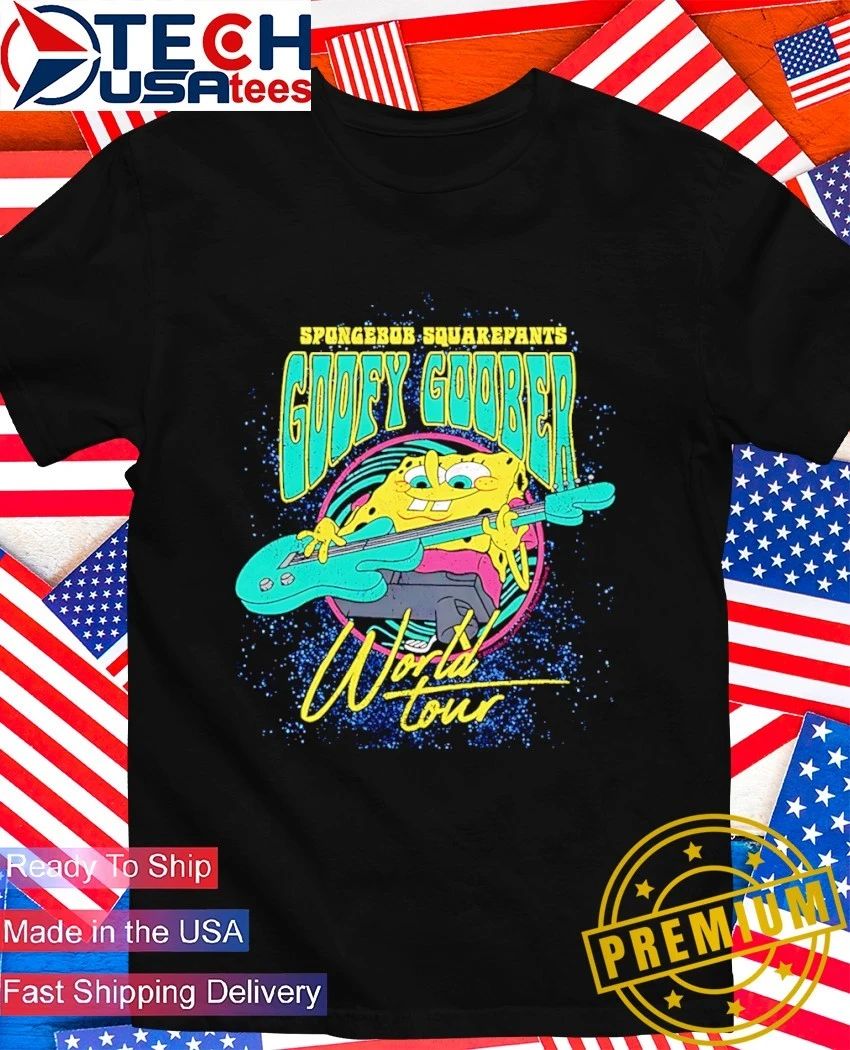 Sponge SquarePants Goofy Goober World Tour shirt