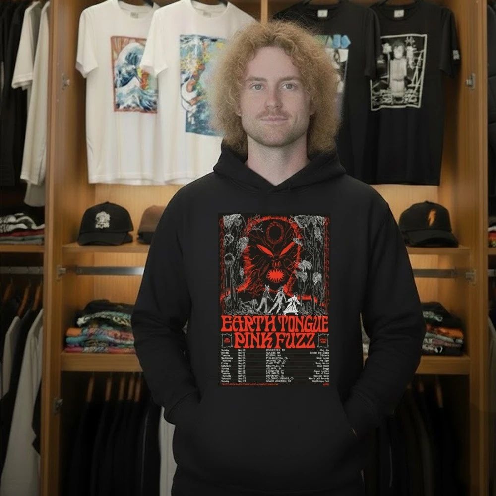 Earth Tongue Spring Tour 2026 Poster Shirt