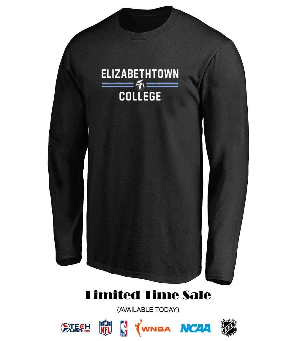 Elizabethtown College logo shirt