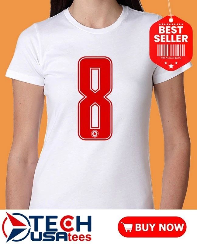 Support Ismael Koné No. 8 Voyageurs Canada 1996 shirt