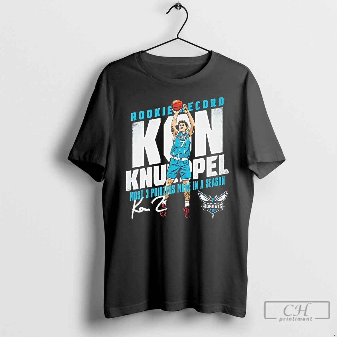 Classic Kon Knueppel Charlotte Hornets Rookie Record