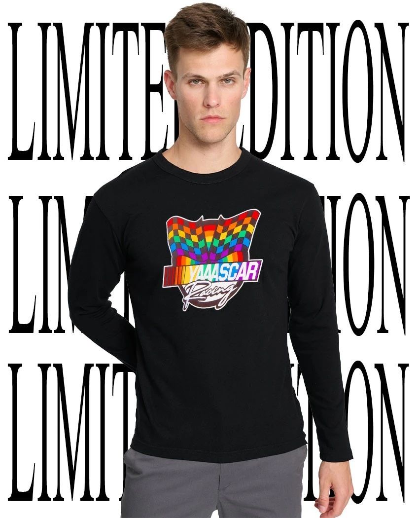 NASCAR Merchandise YAAASCAR Racing Pride logo shirt