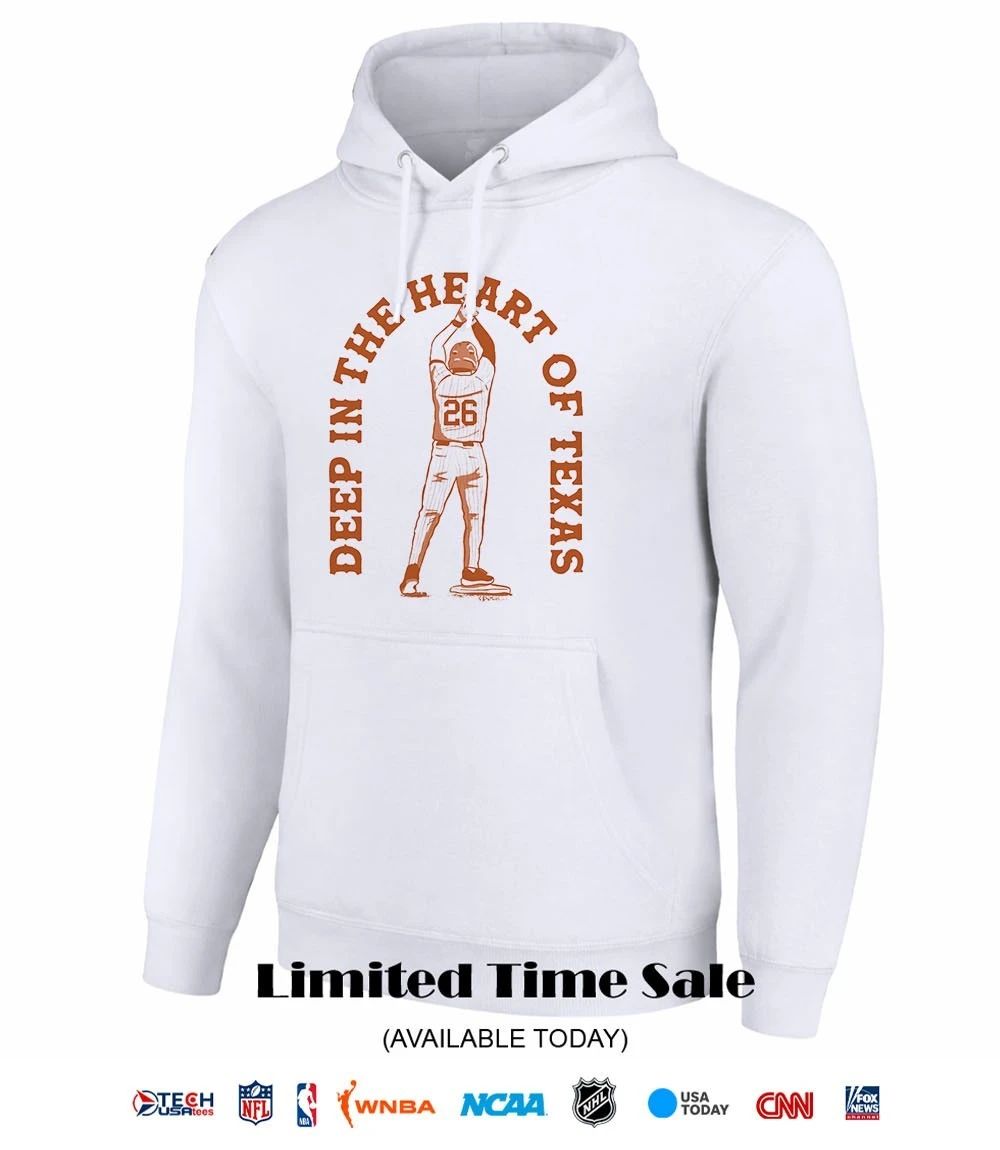 Deep the heart of Texas Baseball player shirt