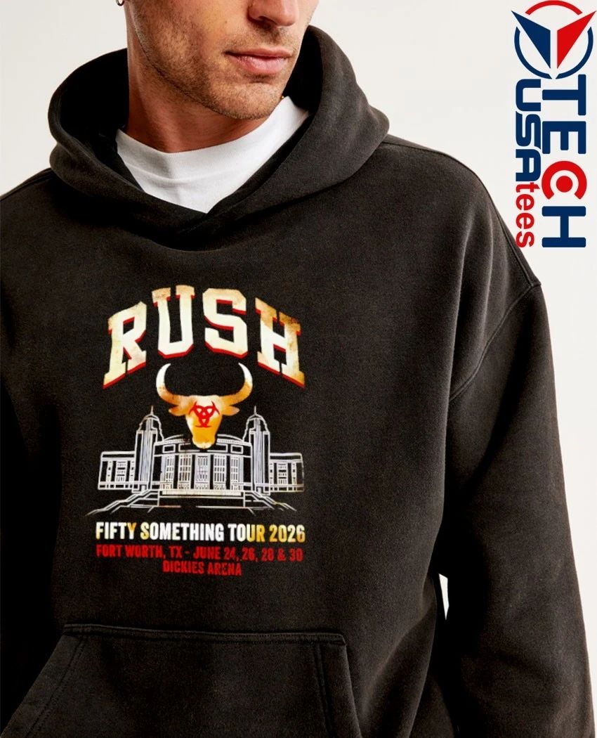 Rush Fifty Something Tour 2026 vintage shirt