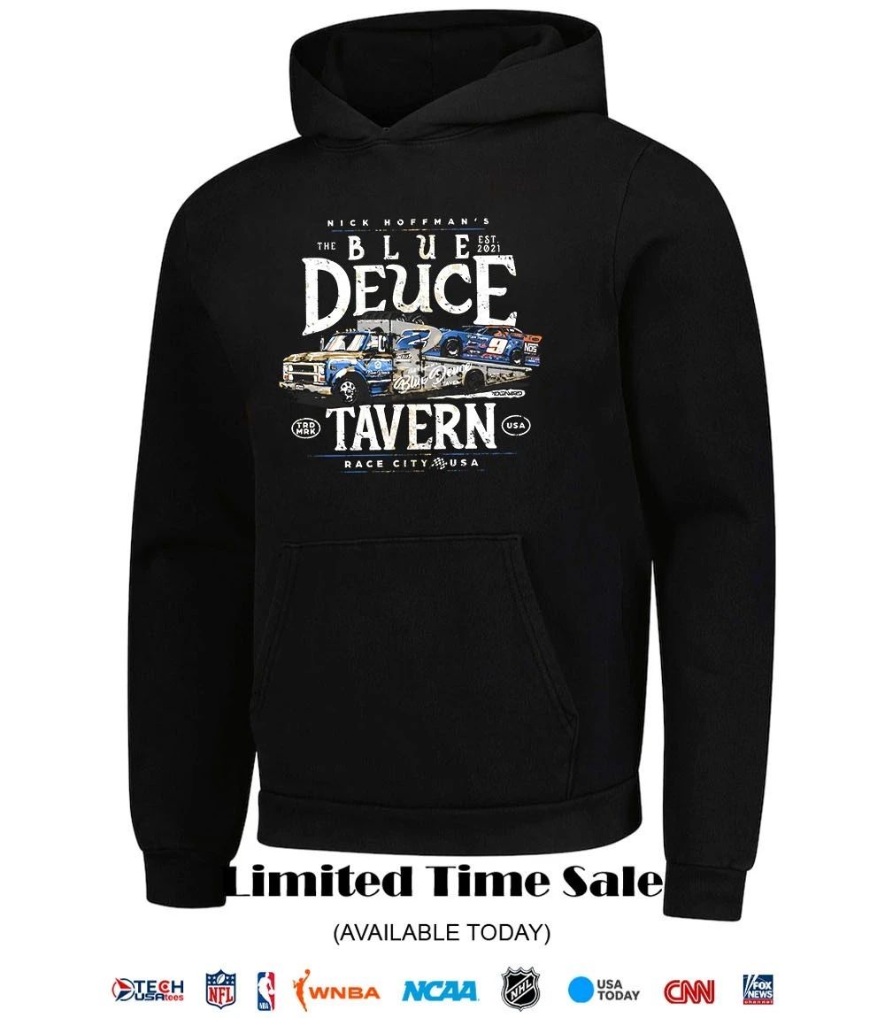 Nick Hoffman’s The Blue Deuce Tavern Race City USA shirt
