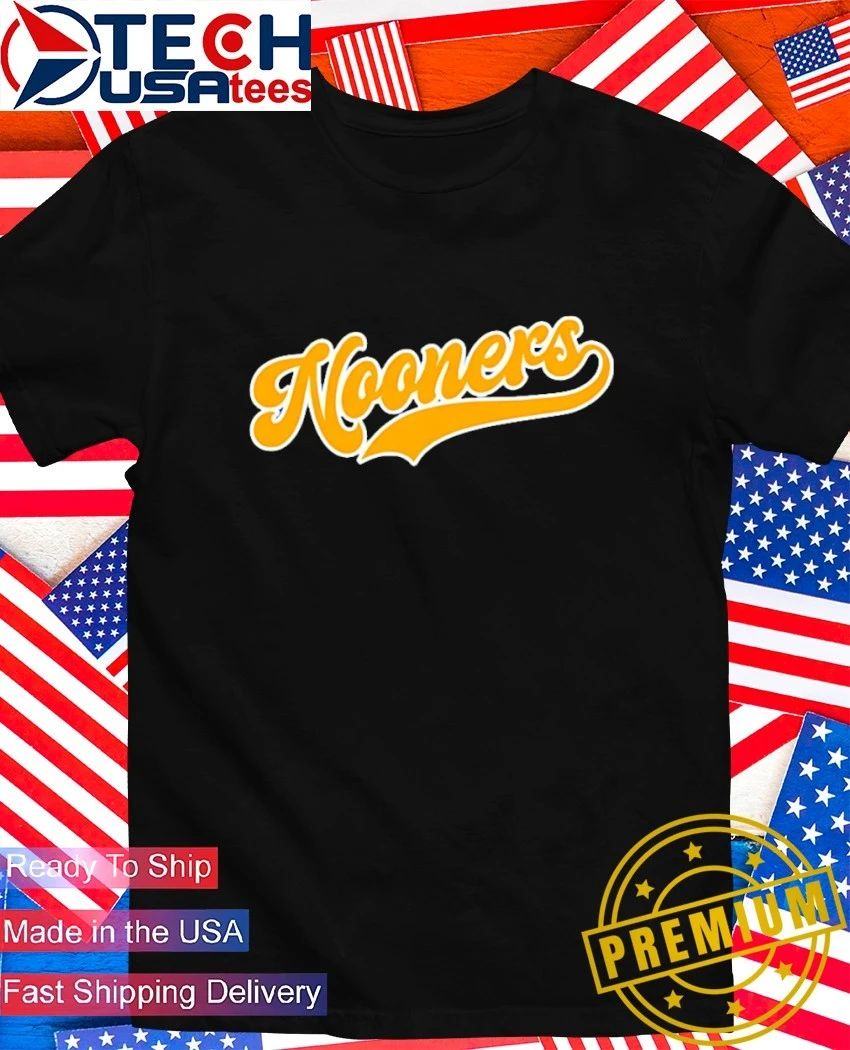 Nooners script logo shirt
